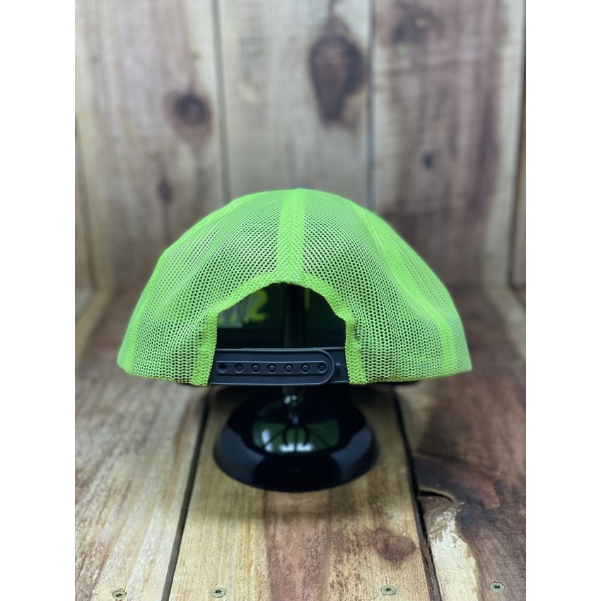 SWi Adjustable Hat charcoal/lime