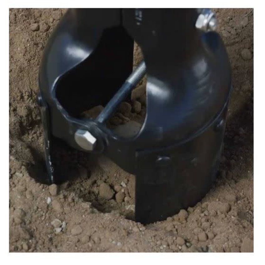 Simpole Hammering Post Hole Digger