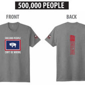 500,000 PEOPLE SHIRT