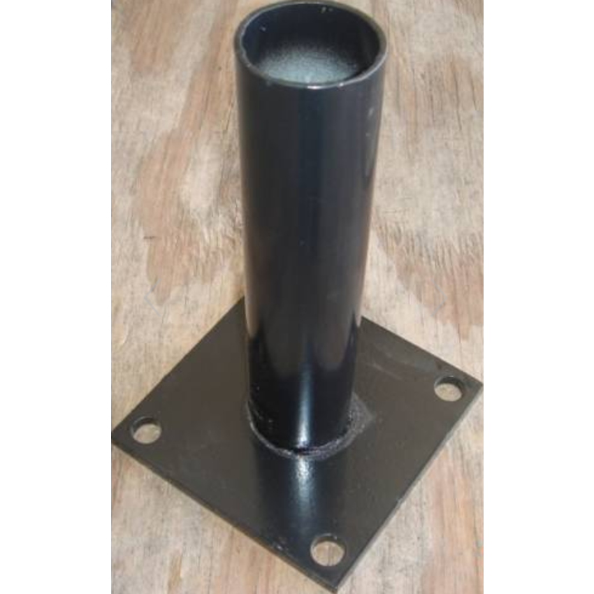 5" POST BASE FLANGE for 2"SQ. TUBE / FLAT MOUNT  BRACKET