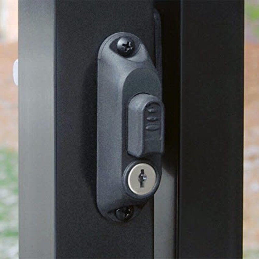 2-SIDED LOCKING GRAVITY LATCH, FOR-(1 " and up verticals)
