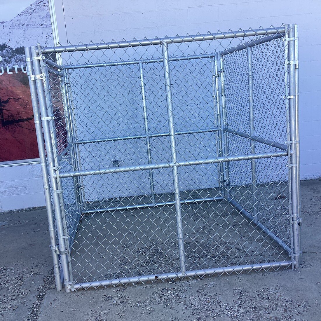 Link Fencing Chain Link Box Kennel Kennel Kit Dog Boxes At Tractor Supply  Kennel Kit Ft