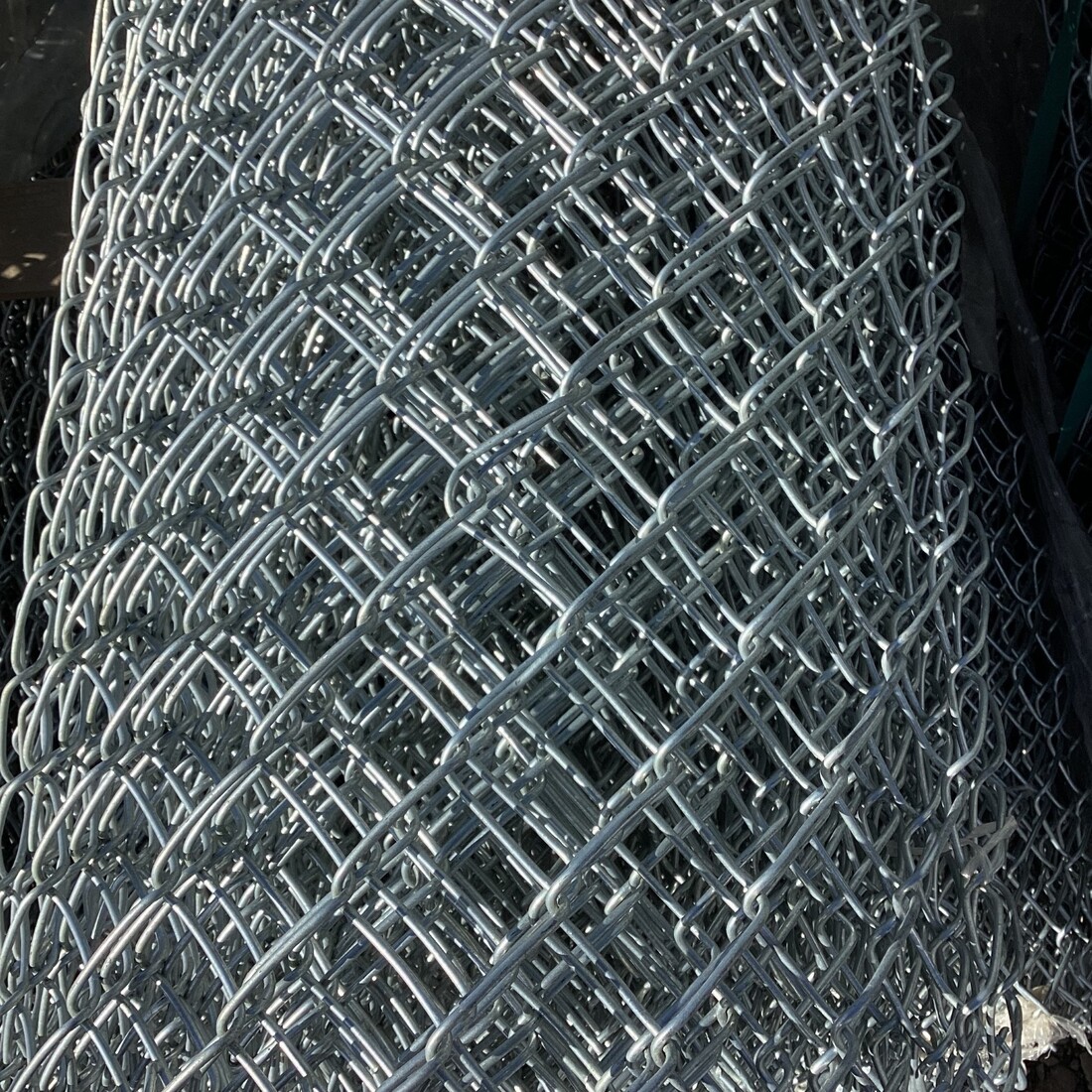 9 ga x 2 Galvanized Chain Link Fabric