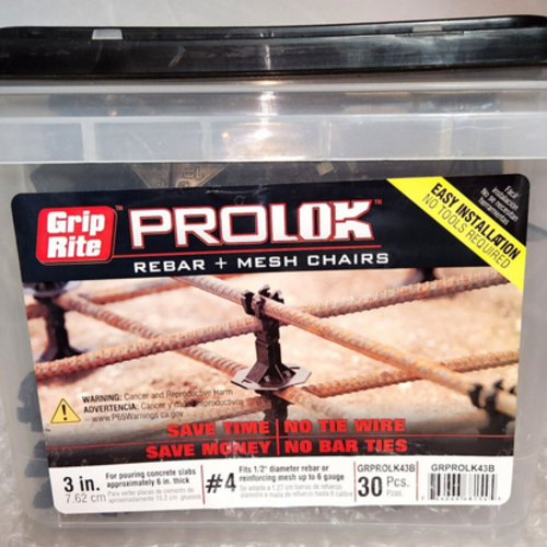 3 in. Grip Rite PROLOK Rebar Chair