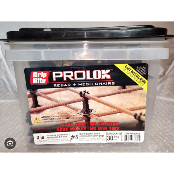 3 in. Grip Rite PROLOK Rebar Chair