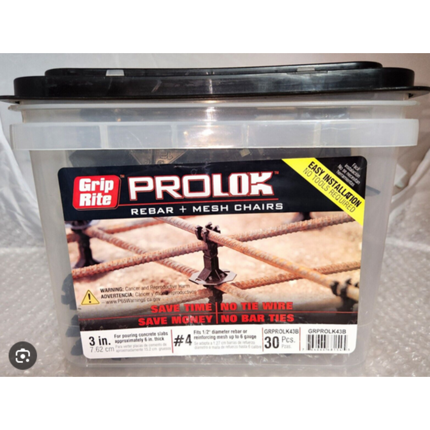 3 in. Grip Rite PROLOK Rebar Chair