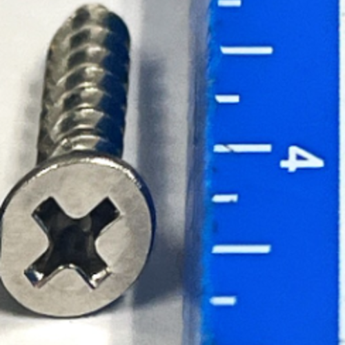 #8 X 5/8'' Flat Head Phillips Wood Screws Stainless Steel