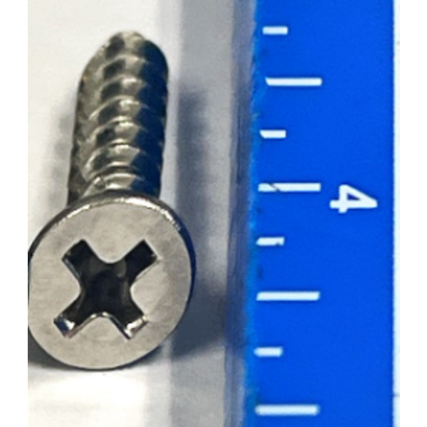 #8 X 5/8'' Flat Head Phillips Wood Screws Stainless Steel
