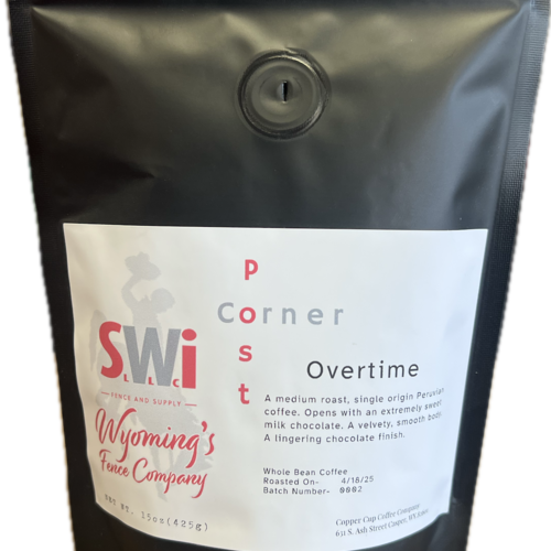 1-LB SWI Overtime Coffee Whole Bean