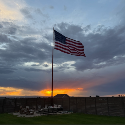 100' Flag Pole