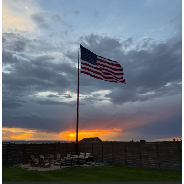 100' Flag Pole