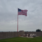 100' Flag Pole