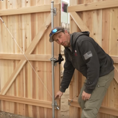 Heavy Cedar Drop Rod