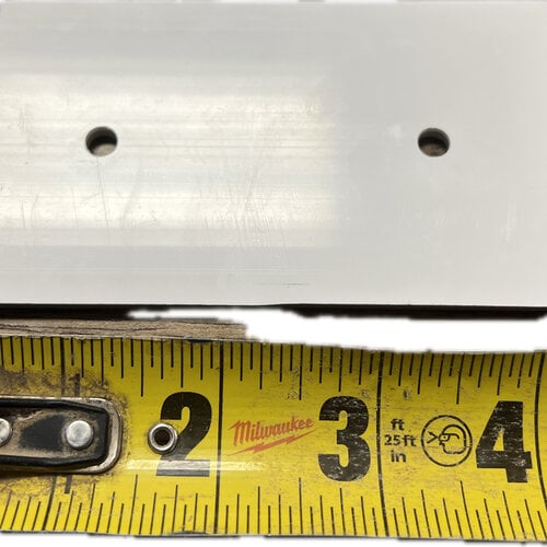 2 Hole Vinyl Rail Lock 5''