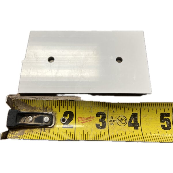 2 Hole Vinyl Rail Lock 5''