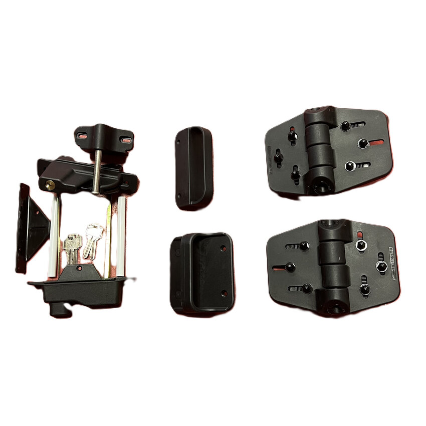 Vinyl Gate Hinge and Latch Kit