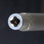 Single Hole Plated Post for Railing