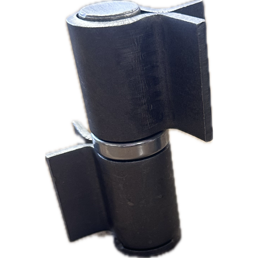 WELD ON GATE HINGE SET FOR FARM & CHAIN LINK GATES (2 HINGES)