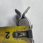 WELD ON GATE HINGE SET FOR FARM & CHAIN LINK GATES (2 HINGES)