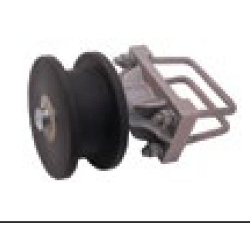 Square Nylon Gate Roller 2'' X 4''