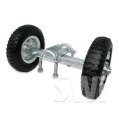 ROLLING GATE INDUSTRIAL DOUBLE WHEEL ASSEMBLY
