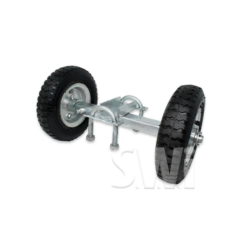 ROLLING GATE INDUSTRIAL DOUBLE WHEEL ASSEMBLY