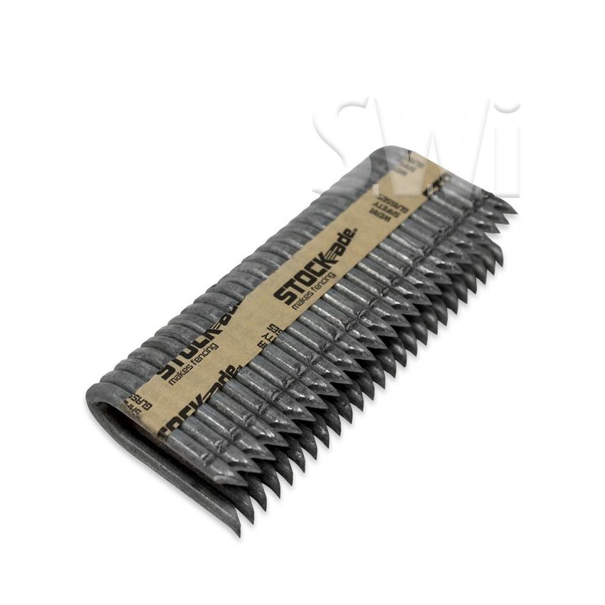 1 3/4" STOCK-ADE ST400 BARBED STAPLES / CLIP