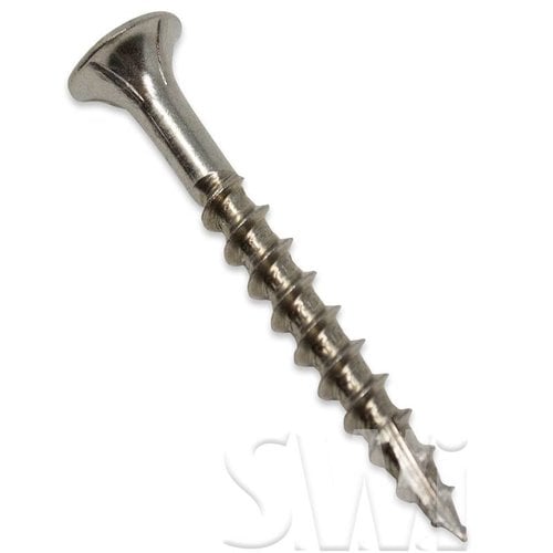 #8 X 1 5/8" STAINLESS SCREW - LB "152 screws per lb"