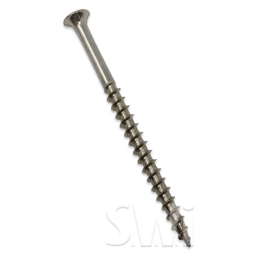 #10 X 3" STAINLESS SCREW - LB  "68 screws per lbs"