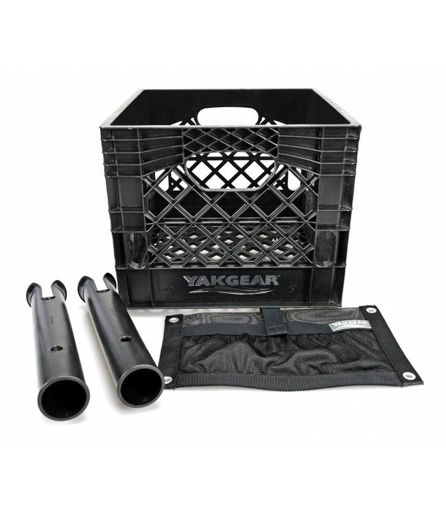 YakGear Grab‑and‑Go Kayak Angler Crate Kit