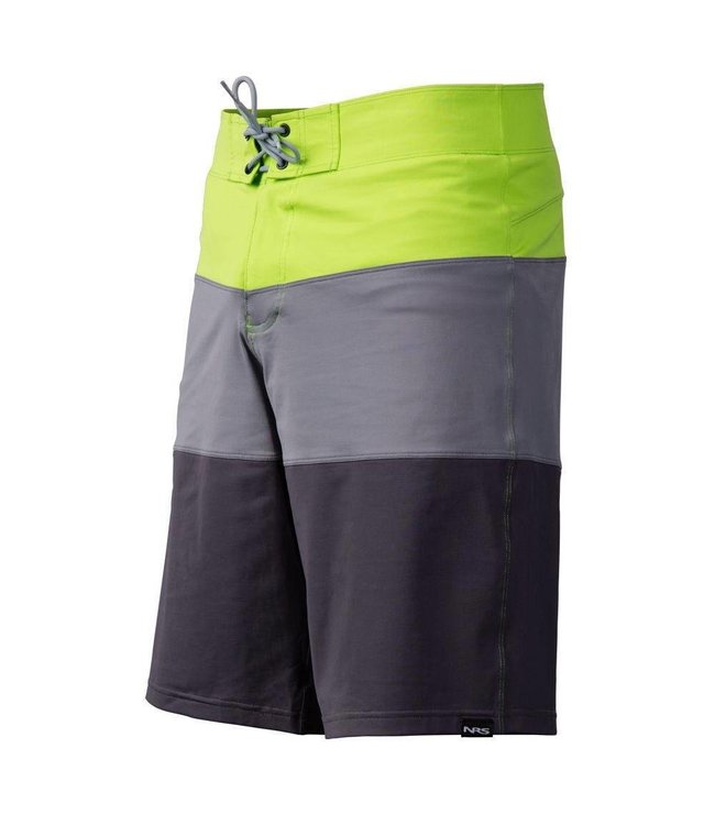 NRS Benny Board Shorts Grey/green Size 40