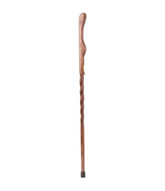 Brazos 48 Twisted Ash Hitchhiker Walking Stick Red