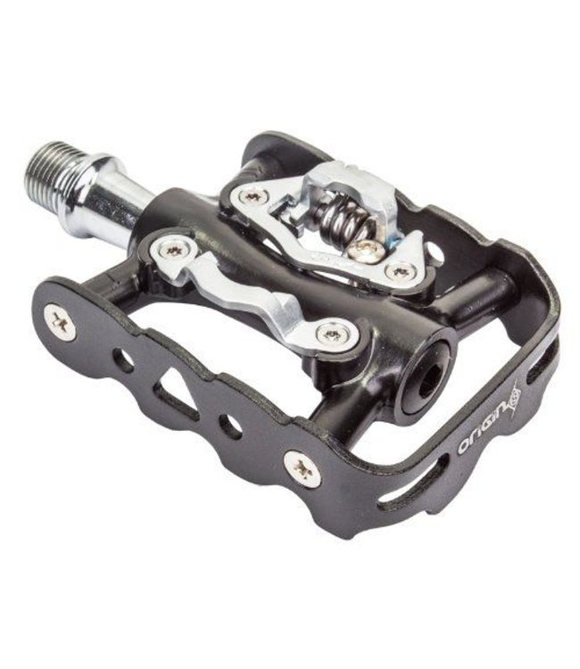 Pedals Origin8 Ul8 MTB SGL Clpls 9/16 Bk/Gy