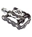 Origin8 Pedals Ul8 MTB SGL Clpls 9/16 Bk/Gy