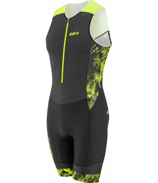 Louis Garneau Pro Carbon Triathlon Suit Black/yellow Xl