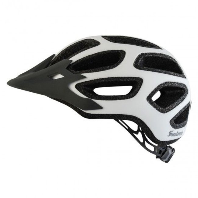 Freetown Roughneck Adult Bicycle Helmet White M 53-58cm
