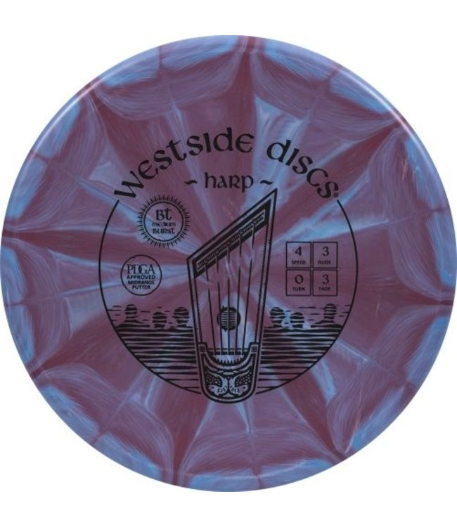 Westside Discs Bt Medium Burst Harp Golf Disc 176g