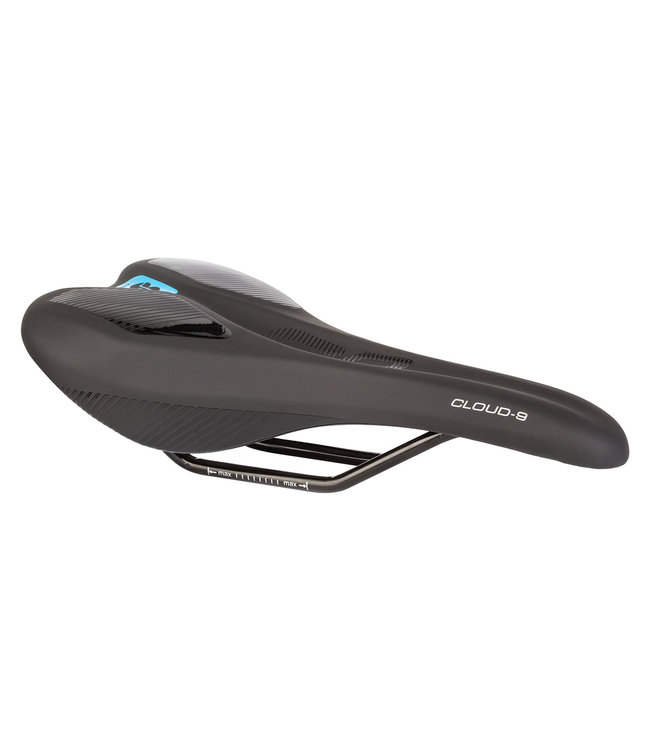 Cloud9 Kush Plus Narrow Saddle With Memory Foam Black