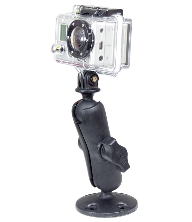 Ram Mounts Go Pro Action Camera Mounting Kit Round Base
