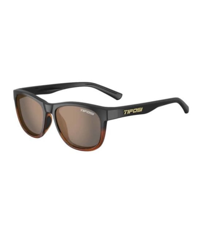 Tifosi Swank Sunglasses Brown Fade Single Lens