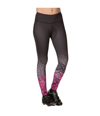Terry Psychlo Tight Black Pollen & Violet X-Large
