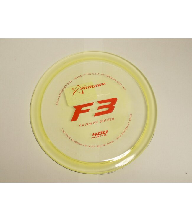 Prodigy F3 400 Fairway Driver Golf Disc