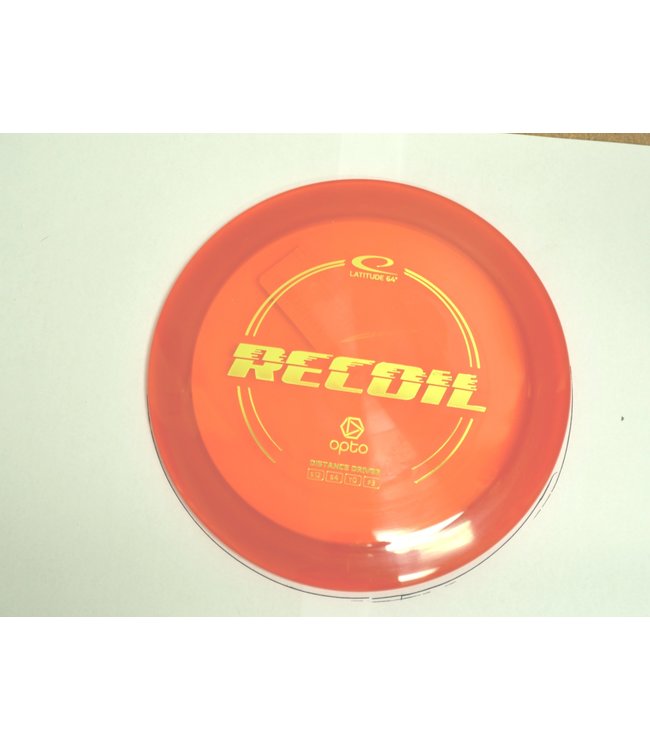 Latitude 64 Opto Recoil Distance Driver Golf Disc
