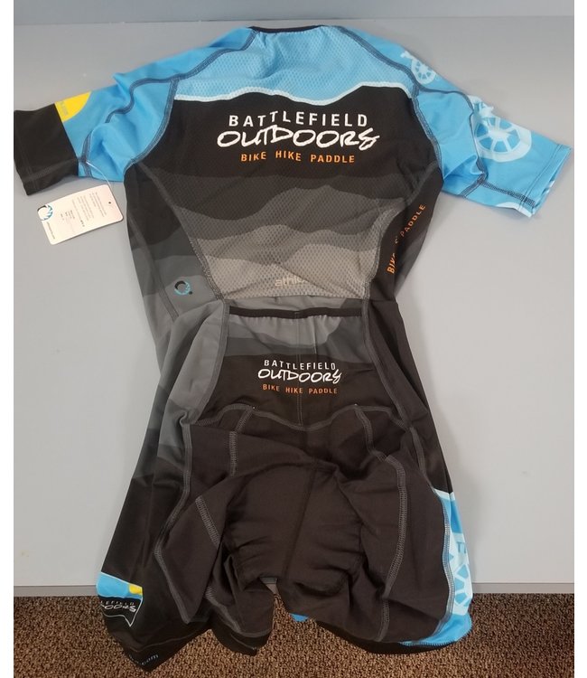 Battlefield Outdoors Womens Chronos Short Sleeve Tri Suit