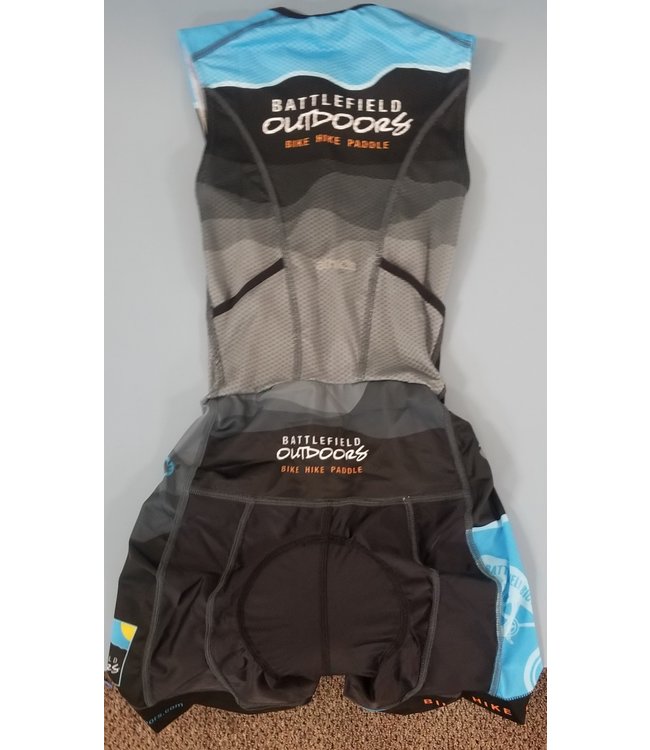 Battlefield Outdoors Mens Chronos Tri Suit Sleeveless