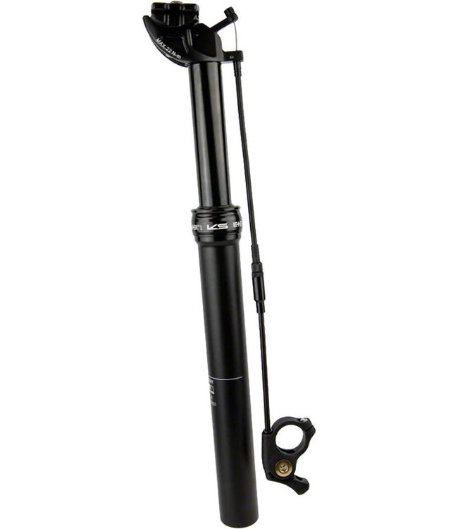 Ks Eten Dropper Seatpost - 31.6mm 100mm Black