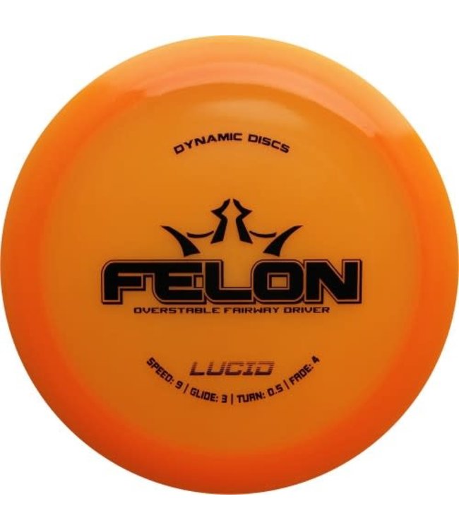 Dynamic Discs Lucid Felon Fairway Driver Golf Disc