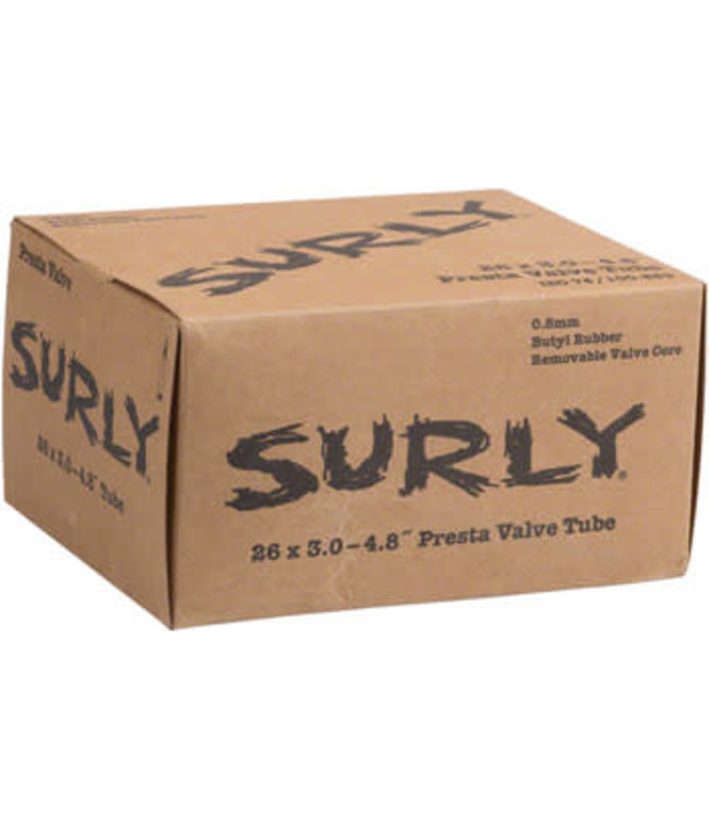 Surly Plus Fat Bike Tube: 26+ 26 X 3.0-4.8" Presta  