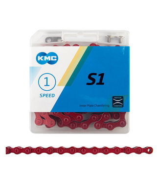 KMC S1 Single Speed Bicycle Chain 112 Link