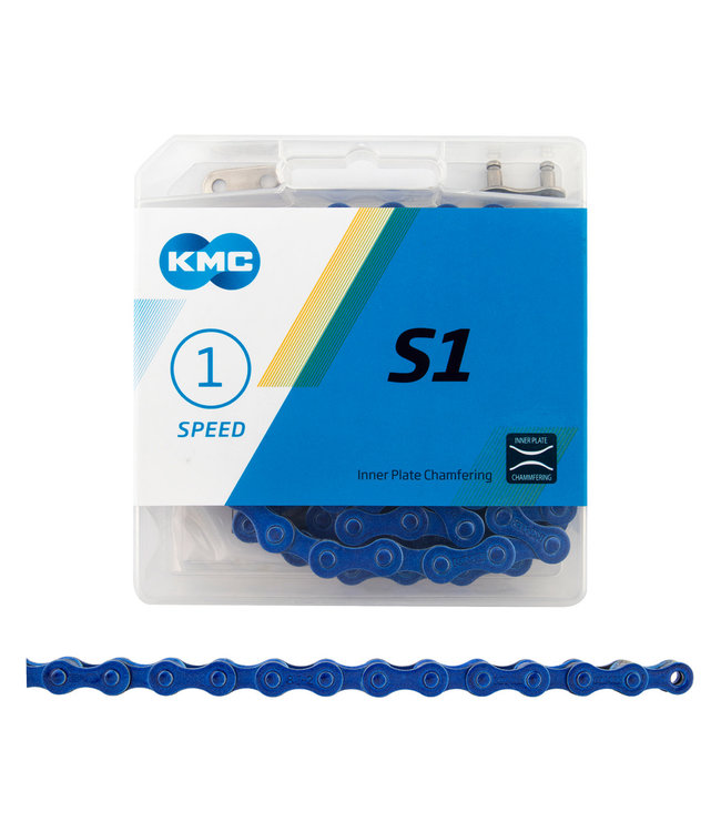 KMC S1 Single Speed Bicycle Chain 112 Link